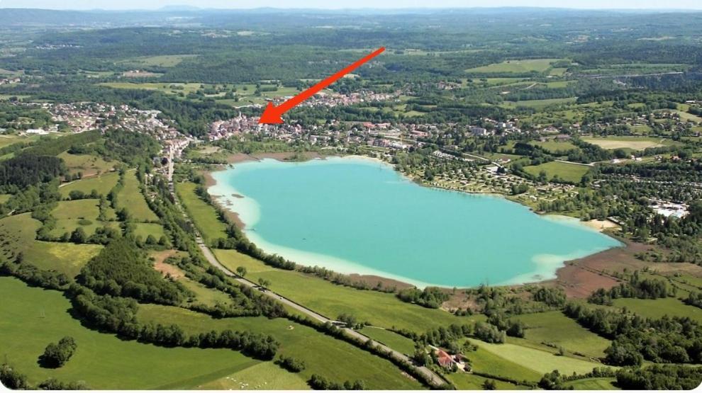 Villas-Du-Lac Appartements De Vacances Et Espace Spa Prive Clairvaux-les-Lacs Buitenkant foto